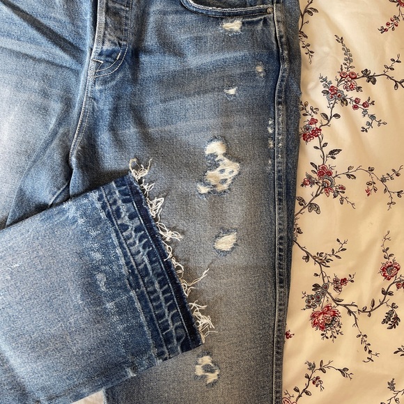 AYR distressed straight jeans - size 31 - Picture 2 of 7